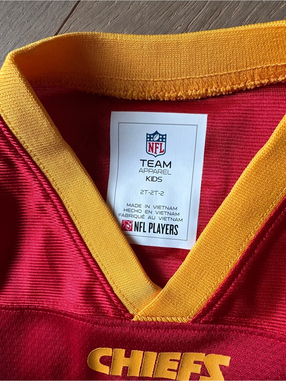Red Chiefs jersey Mahones | Toddler - Picture 3 of 4